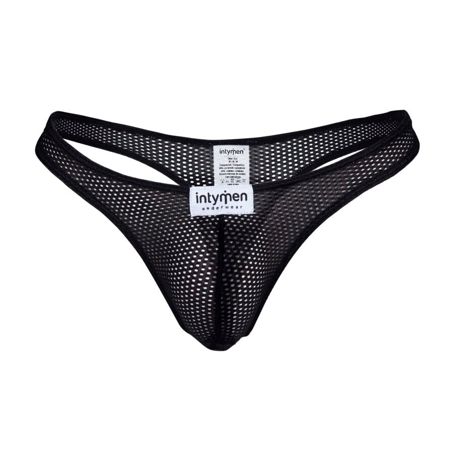Breathable men’s mesh brief.